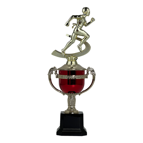 Trofeo de Copa con Figura Serie PC de Atletismo